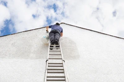 Peinture extérieure à Ouerre — façades et ravalement